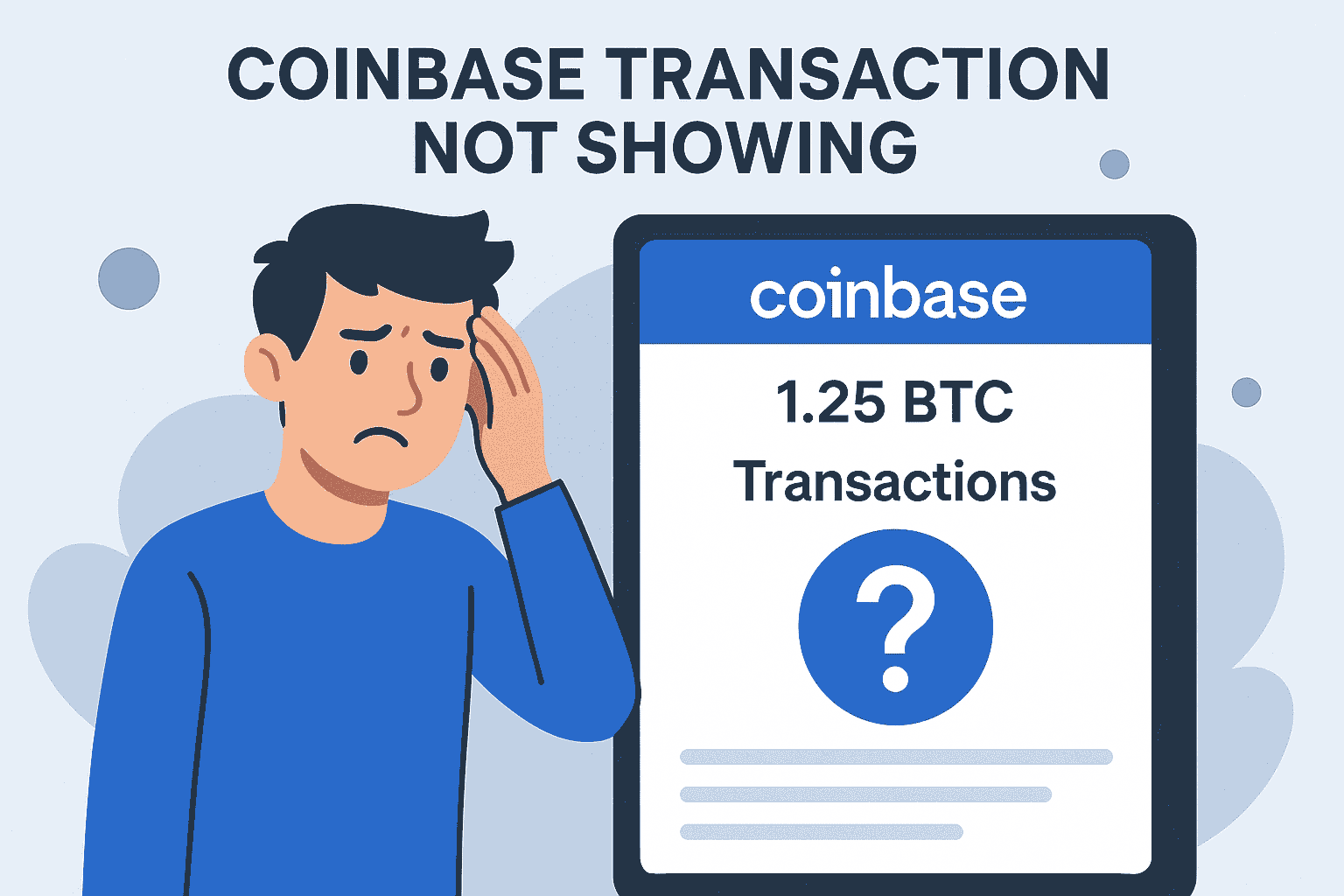 Why Is My Coinbase Transaction Not Showing Up?