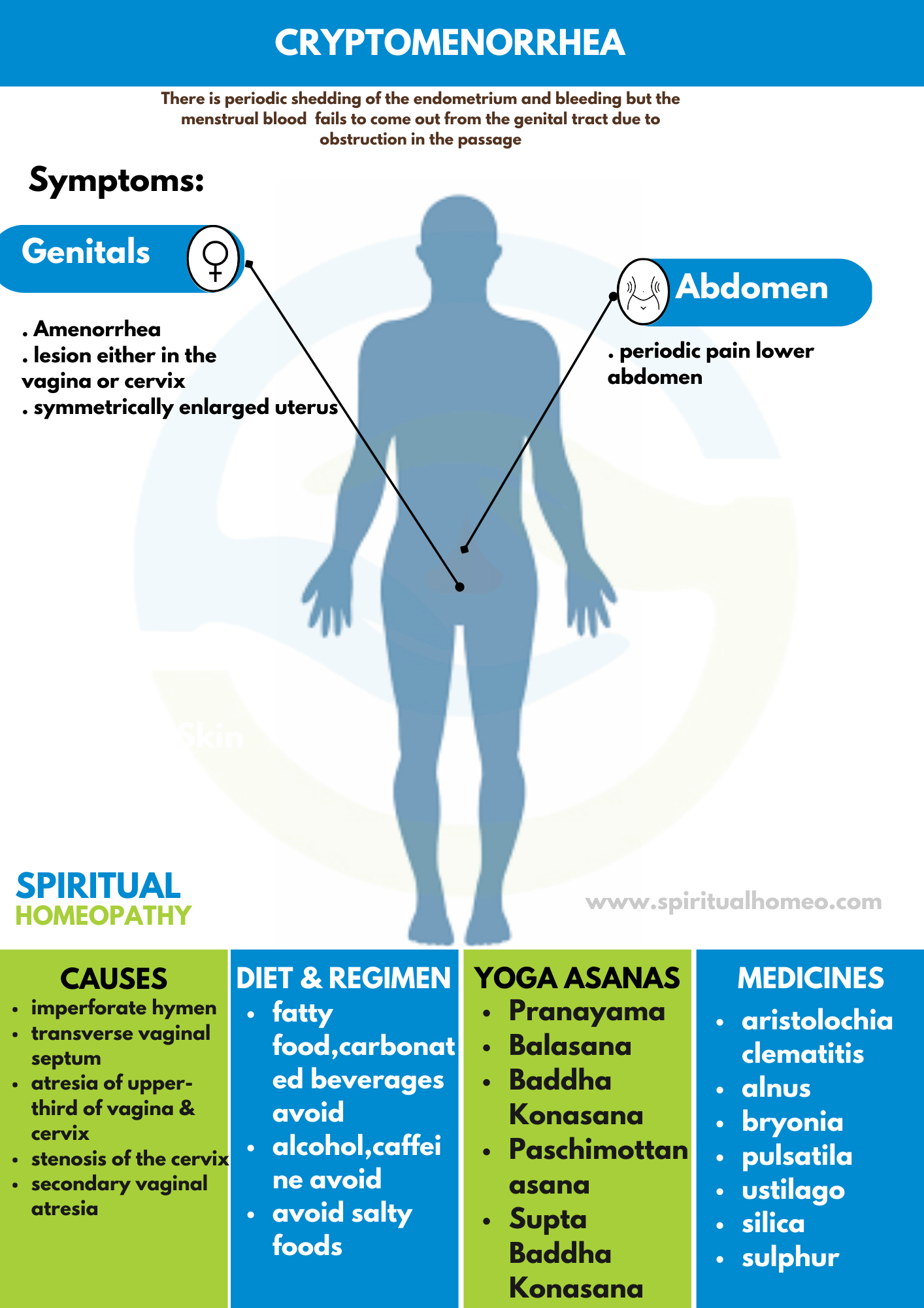 Homeopathy in Hyderabad for Cryptomenorrhea – Natural, Effective Care